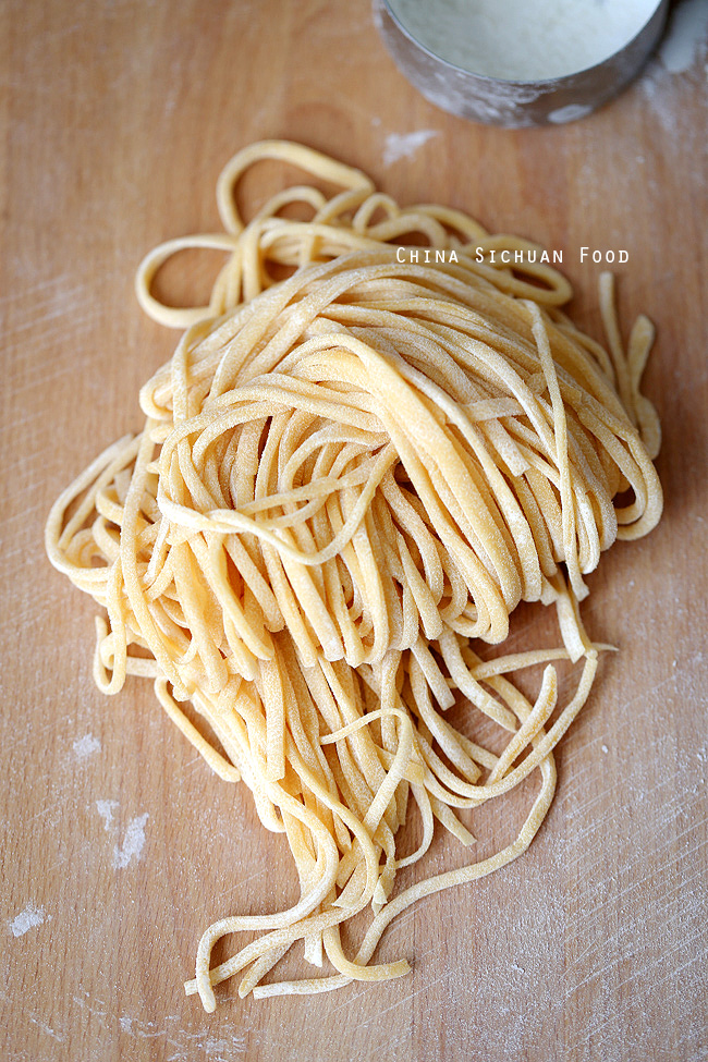 Chinese Egg Noodles- Handmade Version