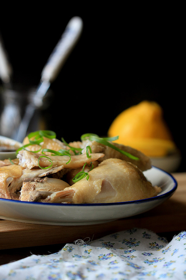 steamed chicken recipe