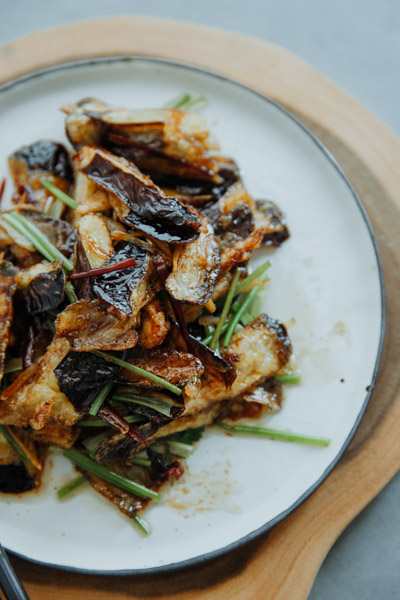 Savory Crispy Eggplants