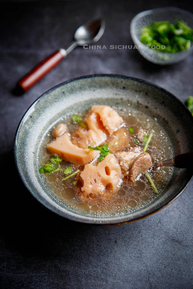 Lotus Root Soup with Pork Ribs