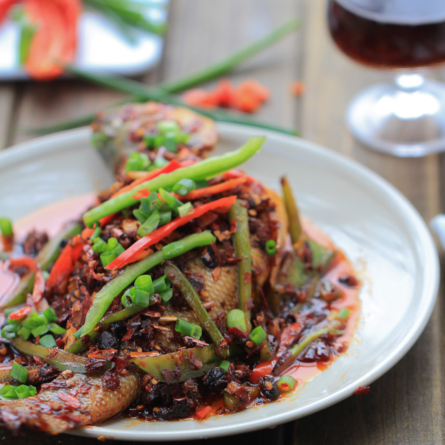 Braised Spicy Fish—Sichuan Style