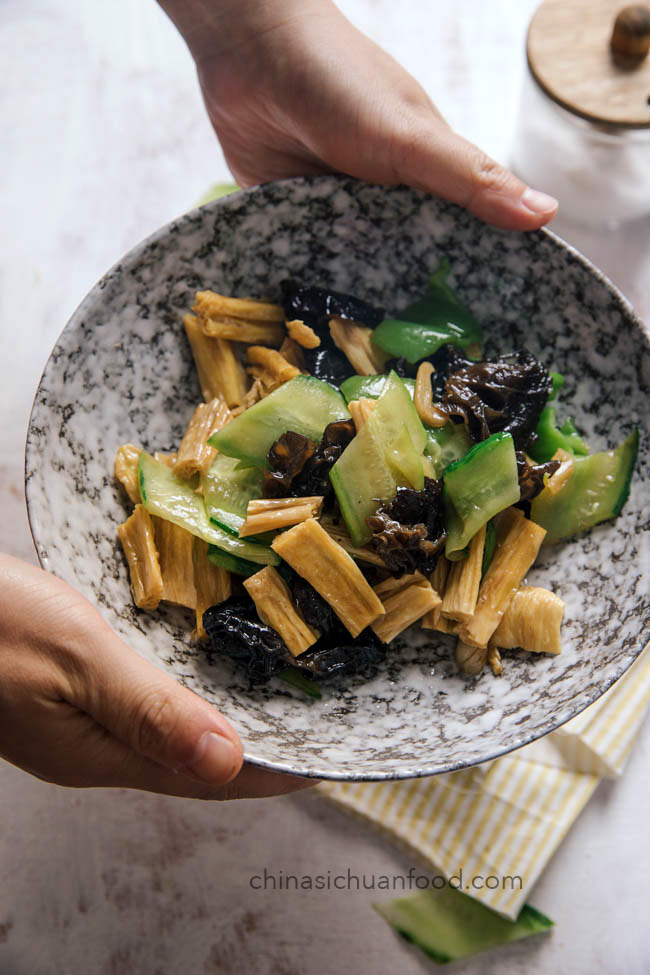 Tofu Skin Stir Fry