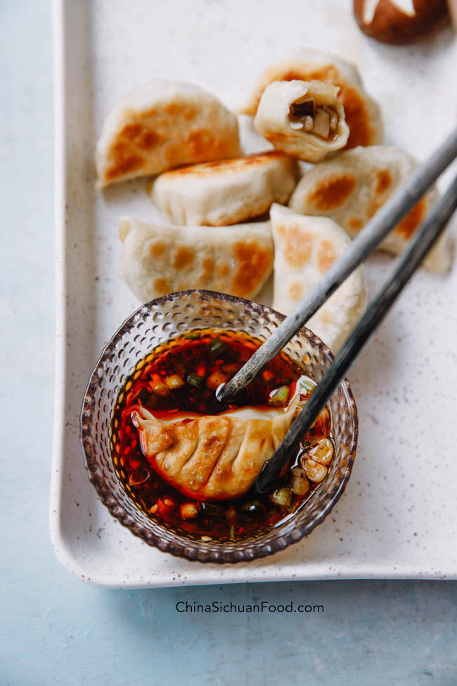 Vegan Potstickers with Mushrooms