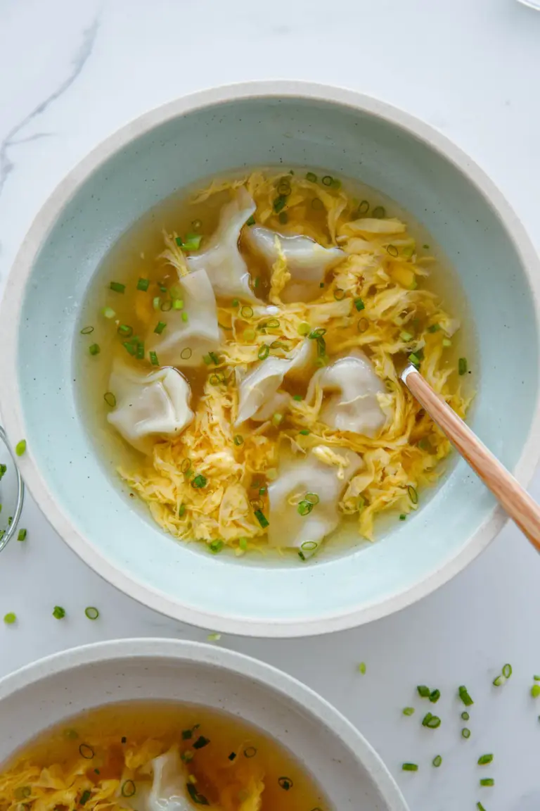 Wontons Egg Drop Soup