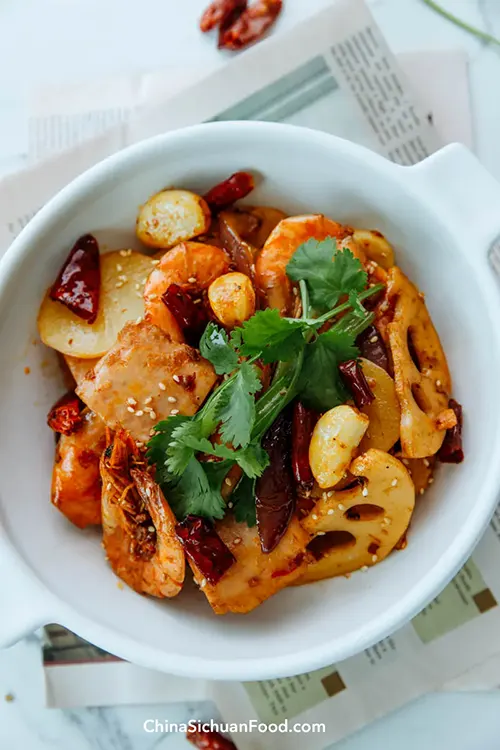 Shrimp Dry Pot