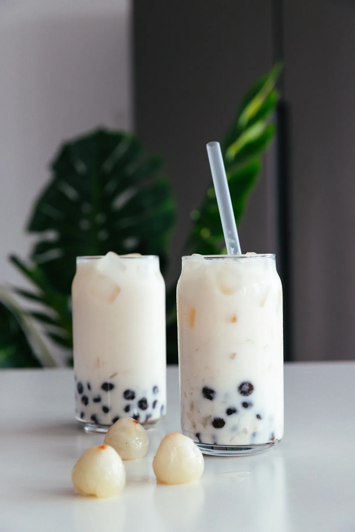 lychee bubble milk tea |chinasichuanfood.com
