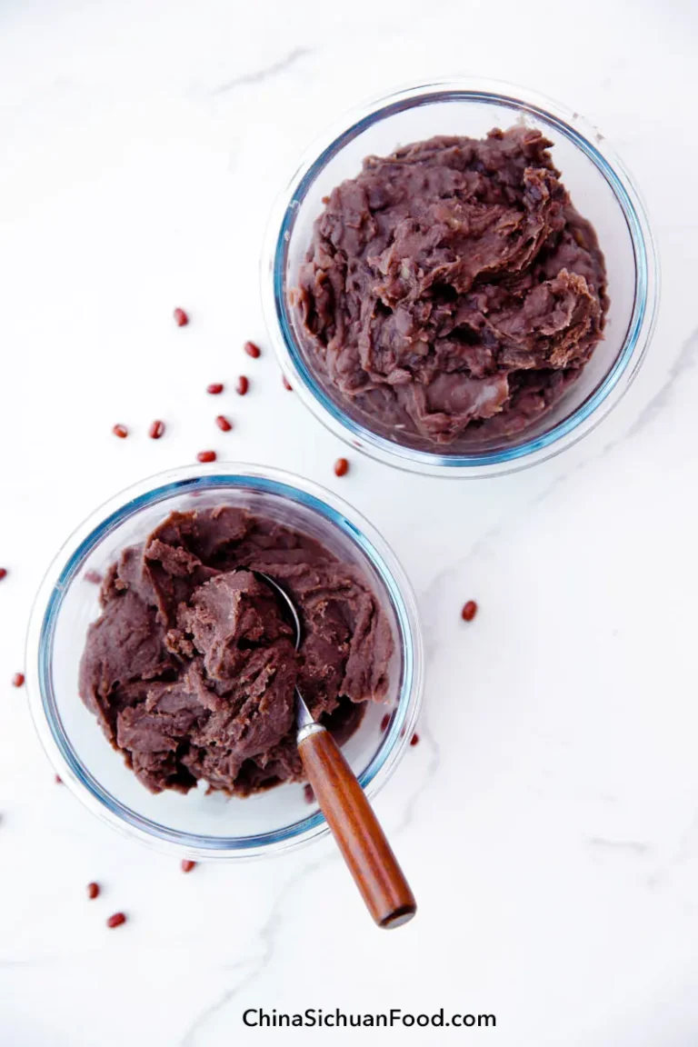 Red Bean Paste – Two Versions