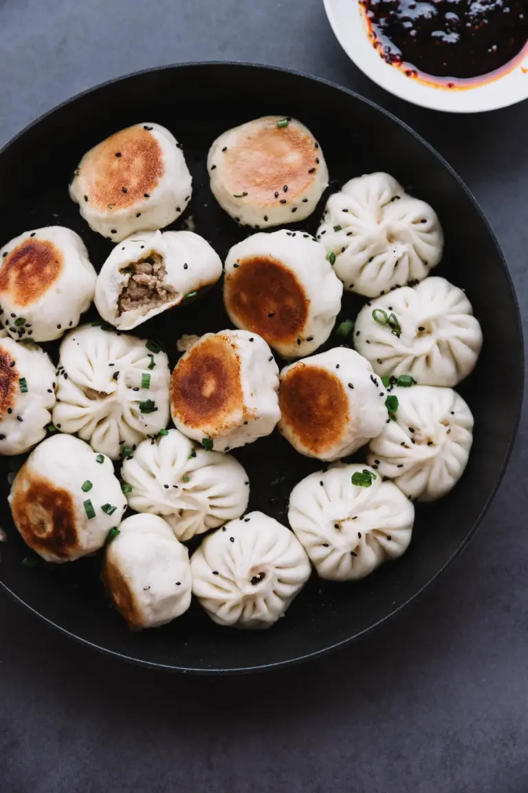 Pan-Fried Pork Buns-Sheng Jian Bao Recipe