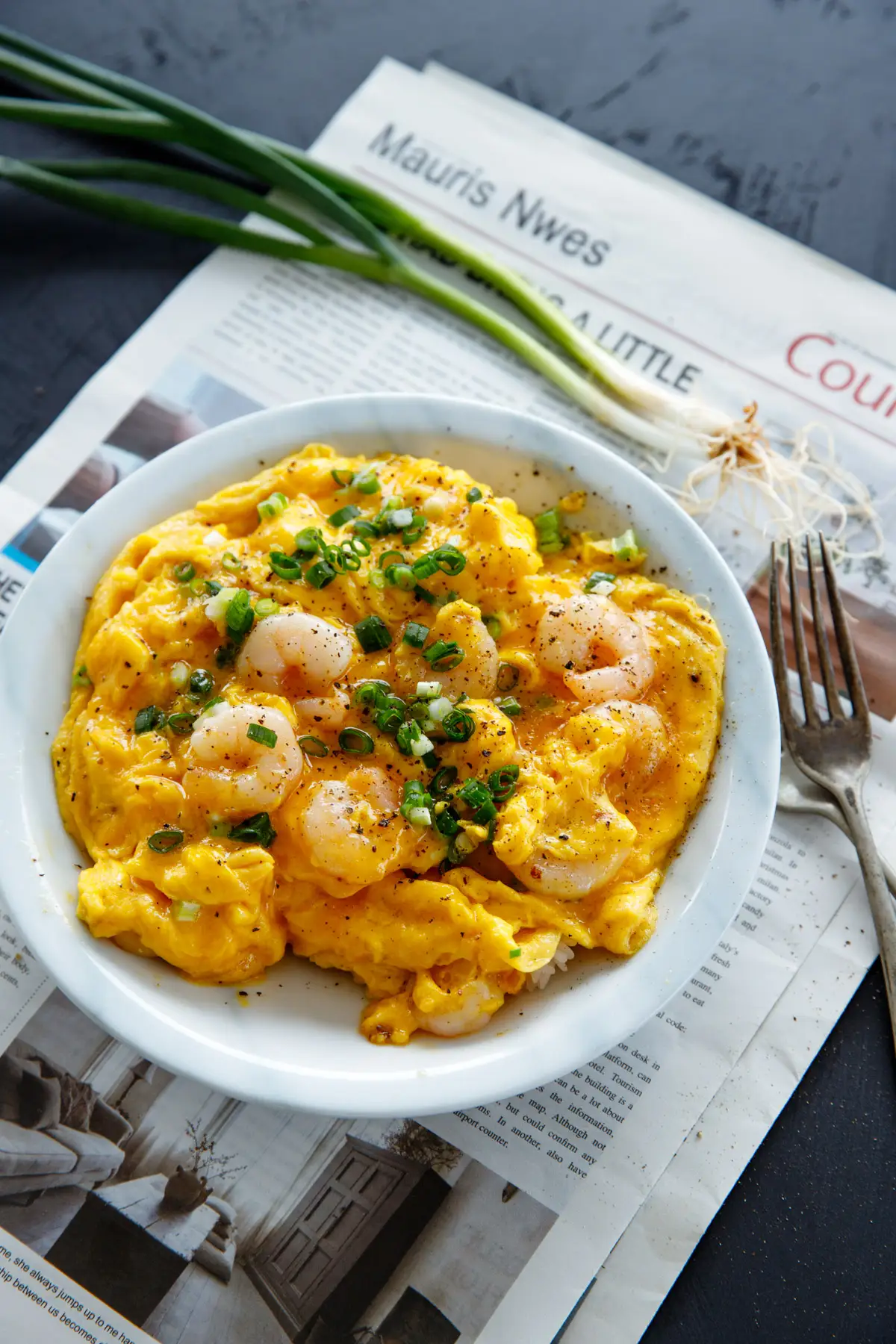 shrimp and egg stir fry|chinasichuanfood.com