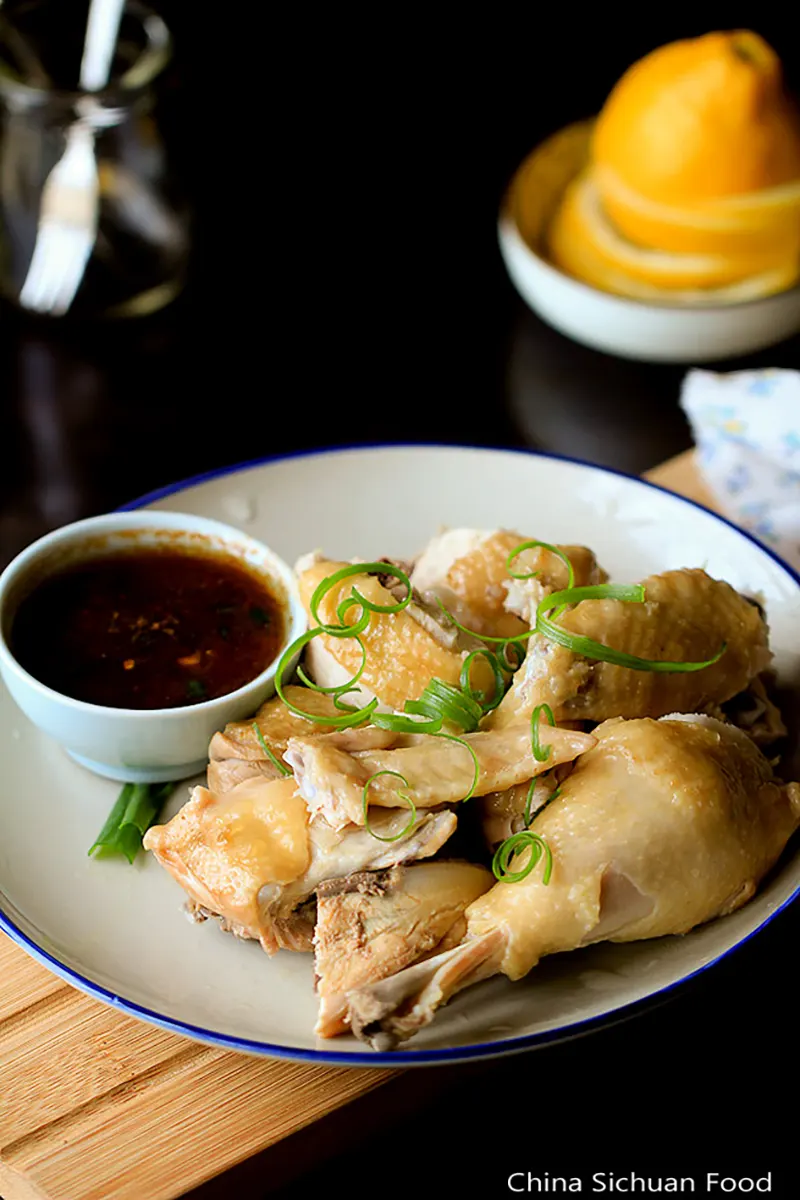 Chinese steamed chicken |chinasichuanfood.com