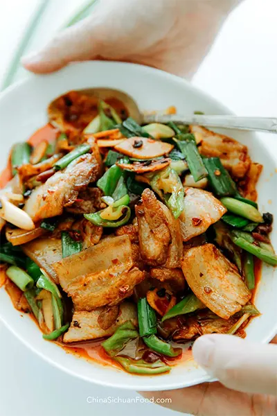 Twice Cooked Pork–Szechuan Pork Stir Fry